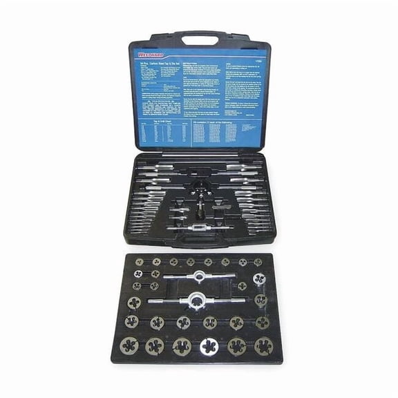 Manufacturer Varies Tap and Die Set, Plug; Taper, 64 1PZ53