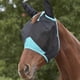 thumbnail image 1 of Weatherbeeta - Máscara Mosquera con Orejeras para Caballos de Red Fina Comfitec Deluxe (Negro, Turquesa), 1 of 2