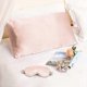 thumbnail image 4 of Silk Sleep Mask with Adjustable Straps Soft Natural Eye Mask 3-Piece Set (santanxing), 4 of 5