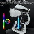 thumbnail image 4 of Station de Recharge à Succion Magnétique pour Manettes Doubles PS VR2 pour Casque PS5 et Console VR, Support de Rangement avec Lumière RGB, 4 of 6