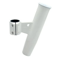 CE Smith 53726 C.e. Smith Aluminum Vertical Clamp-on Rod Holder 1-27/32" Od White Powdercoat W/sleeve
