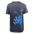 thumbnail image 5 of Blusa suelta de manga corta con cuello redondo y estampado a la moda para mujer Pompotops hfajkhk129075, 5 of 5