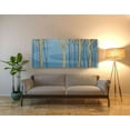 thumbnail image 2 of Epic Graffiti 'Katonah Gold' by Kathrine Lovell, Canvas Wall Art, 60"x30", 2 of 2