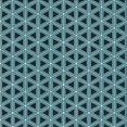 thumbnail image 1 of Ahgly Company Machine Washable Indoor Square Transitional Tiffany Blue Area Rugs, 5' Square, 1 of 7