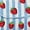 Strawberries, variant on Sol & Mer Beaded Top Handle Bag