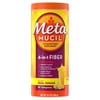 Metamucil 4-in-1 Psyllium Fiber Supplement, Real Sugar Orange, 30Tbsp