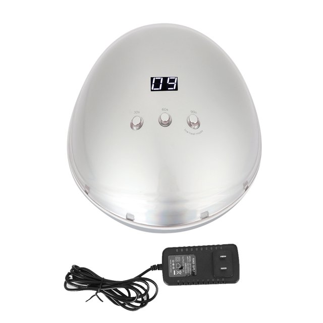 Lámpara secadora de esmalte de uñas de gel UV LED inteligente de 36 W, máquina de curado de uñas de moda 100-240 V (enchufe de EE. UU.)