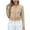 #0359-Khaki, variant on Gift Tweed Plaid Blazers for Women Blouses for Women Dressy Casual Crew Neck Button Down Open Front Long Sleeve Texture Knit Jackets