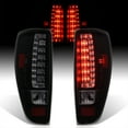 thumbnail image 2 of AJP Distributors Smoked Lens Black Housing LED Tail Lights Brake Stop Lamps Assembly Pair LH + RH Compatible/Replacement For Chevrolet Colorado GMC Canyon 2004 2005 2006 2007 2008 2009 2010 2011 2012, 2 of 10