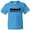 Pacific Blue, variant on Washington Dc City Skyline Youth T-Shirt
