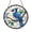 Acrylic 3.5 Inch, variant on Blue Jay Stained Glass Suncatcher Colorful Bird Window Hanging Nature Inspired Home Decor