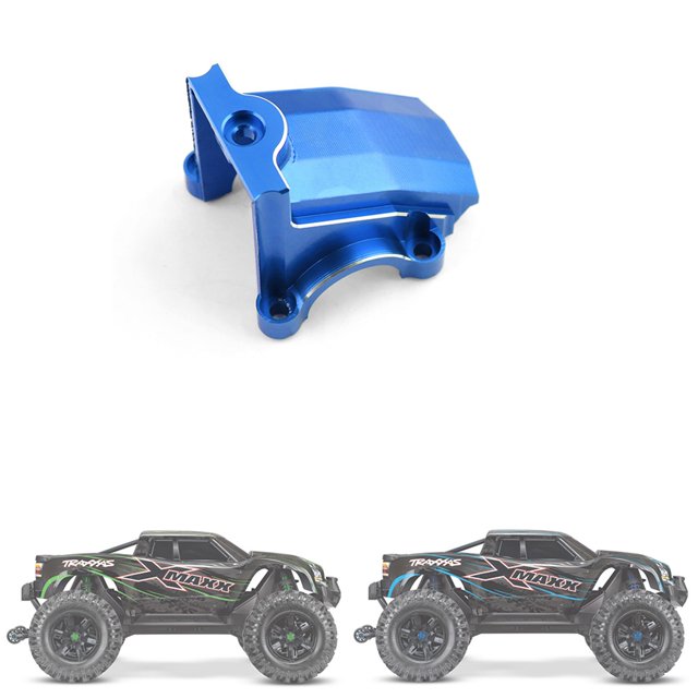 2X Metal Front/Rear Differential Cover Gearbox Cover for 1/5 Xmaxx 6S 8S RC Monster Truck Upgrade Parts,3