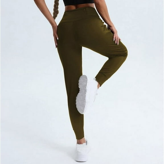 Ruimatai Womens High Waisted Sweatpants with Pockets, Super Soft 7/8 Length Yoga Pants for Women Workout Athletic Joggers Sweatpants