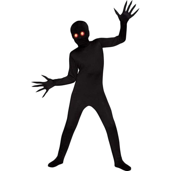 Fun World Fade Eye Shadow Demon Creature Boy's Halloween Fancy-Dress Costume for Child, S
