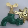 thumbnail image 6 of VOPPV 2pcs Fuacet key For water tap Solid Brass lock Square Plumbing New Water Socket Key Tap Radiator Bleed Faucet Hole Ke Y1N2, 6 of 7