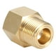 thumbnail image 5 of Adaptador de tanque, tanque de cilindro de CO2 W21.8 C Convertidor de tanque Adaptador de tanque de latón Diseño aerodinámico, 5 of 8