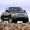 thumbnail image 2 of Spec-D Tuning SMD Led Strip Chrome Headlight + Front Vertical Hood Grille Compatible with 1993-2003 Ford F150 1999-2002 Expedition, 2 of 2