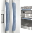thumbnail image 1 of Cubiertas para manijas de puerta de refrigerador Luludamier, 4 unidades, azul marino, 1 of 6