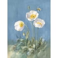 thumbnail image 2 of Nai, Danhui 15x18 White Modern Wood Framed Museum Art Print Titled - White Poppies II, 2 of 4