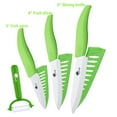 thumbnail image 3 of 3-Piece Myvit Kitchen Knives Set 5-inch Sharp Ceramic Blade Knife 4-inch and 3-inch Fruit Paring Knife for Cutting Boneless Meats, Sashimi, Fruits and Vegetables, 3 of 6