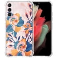 thumbnail image 1 of Dog Flower Case for Samsung Galaxy S23,Aesthetic Colourful Floral Plant Case for Men Women,Unique Soft TPU Bumper Case Cover, 1 of 5
