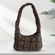 thumbnail image 1 of Bolso Hinchado Hombro Acolchado para Mujeres PU Cuero Con Bolsas Múltiples Nubes Viajar Por, 1 of 9