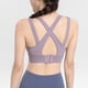 thumbnail image 5 of Sujetadores deportivos de alto impacto para mujer, sujetador deportivo acolchado con tiras, espalda cruzada, sujetadores de yoga, 5 of 5