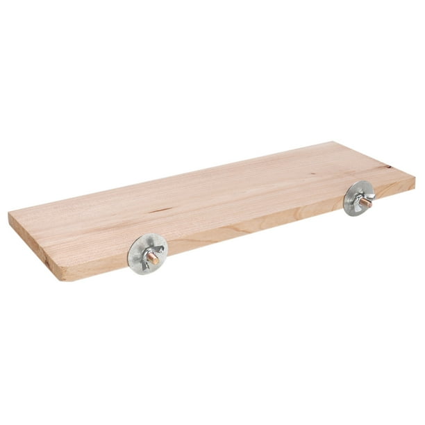 Jaula rectangular de madera Natural para mascotas, hámster, Chinchilla, ardilla, juguete para masticar, soporte, plataforma, tablero de Pedal