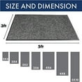 thumbnail image 2 of Notrax 117 Heritage Rib Entrance Mat, for Home or Office, 2' X 3' Gray, 2 of 5