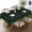 Color-3, variant on Black And Gold Argyle Harlequin Rectangular Tablecloth 55"x70" with Lace Edge, Washable Durable Table Cover for Dining, Indoor Outdoor Home Restaurant Decor