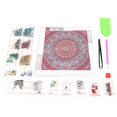thumbnail image 1 of 5D DIY Crystal Painting Colorful Flower Pattern Full Drill Embroidery Cross Stitch Home Wall Decor, 1 of 4