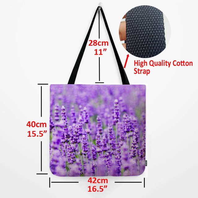 Morocco Tile Pattern Mediterranean Style Persian Carpet Design Art Cotton Linen Water Resistant Shopper Bag Fashion Tote Bag