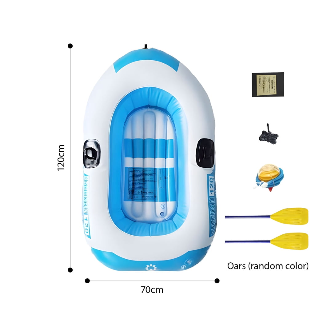 Compact 47 Inch Kids Inflatable Boat For Outdoor Adventures Weighs Only 800g