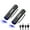 2 Pcs - Rechargeable 365nm Uv Flashlight, variant on 365nm Black Light Mini & Powerful Ultraviolet Flashlight Portable Detector for Pet Urine, Cat Dog Stains, Scorpion, Bed Bug