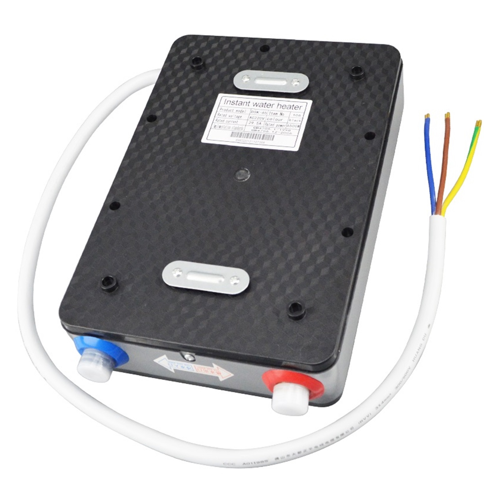 Instant Tankless Water Heater 5500w Thermostat Induction Heater Smart Touch Electric Heaters Shower, Electric Water Heaters ,Safety Protections