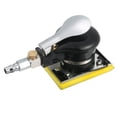thumbnail image 1 of Pneumatic Random Orbit Sander Air Sander Polisher Small Rectangle Palm Sander for Car Paint Care Rust Removal Wood Grinder 75x100mm, 1 of 8