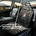 thumbnail image 4 of Yuyamidu Deer Car Seat Covers Set for Front Only Camo Hunting Auto Seat Cover for Cars Saddle Blanket, Auto Interior Accessories Fit Most Vehicle, Cars, Sedan, 4 of 7