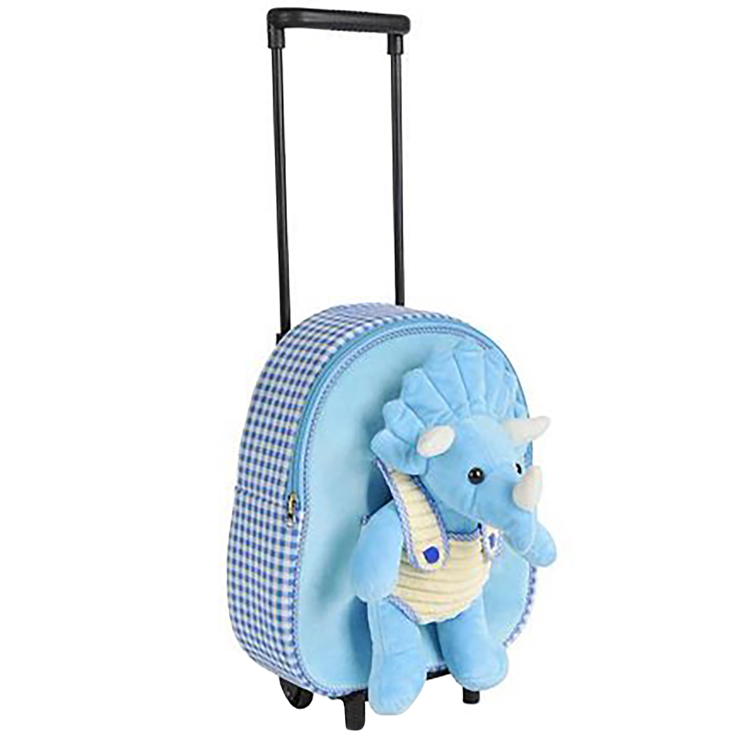 Dinosaur Triceratops 3Way Kids Rolling Luggage or Toddler Backpack