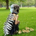 thumbnail image 3 of Dinosaur Skeleton Children , Mask Headgear Props, Lifelike Prehistoric Plush With Ultra-Soft Crystal Velvet Body And Flocked Skeleton For 3D Feel, 3 of 6