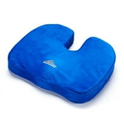 Black Mountain Products Orthopedic Comfort and Stadium Seat Cushion, Blue