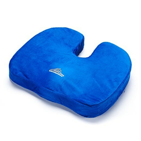 Black Mountain Products Orthopedic Comfort and Stadium Seat Cushion, Blue