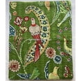thumbnail image 5 of Bird Peacock animal Print Cotton Handmade Handblock Kantha Quilt Bohemain Decor Queen Size / King Size / Twin Size Bedspread Boho Coverlet Throw Blanket with 2 pillow cover, 5 of 5