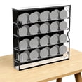 thumbnail image 1 of Blinkol Challenge Display Case Poker Chips Holder Container Shelf Wall Cabinet Rack for Black, 1 of 9