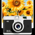 thumbnail image 4 of Digital Camera, FHD 1080P Kids Camera 50MP Point and Shoots Digital Cameras with 32GB memory Card, 16X Zooms with WIFI, Rechargeable Li Battery, Compact Small Camera for Kids Boys Girls(Black), 4 of 10