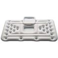 thumbnail image 1 of Colchón de aire Beer Pong, colchones de aire Pool Pong Piscina inflable Beer Pong con 28 orificios para tazas de PVC de alta densidad para áreas de vadeo al aire libre, 180x60cm MFZFUKR LKX-0991, 1 of 9