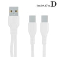 thumbnail image 1 of Two in one Micro USB Data Cable Only Charging Cable For Phones AU H4P6, 1 of 9