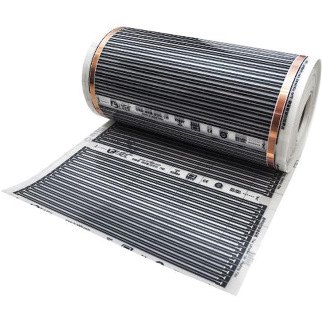 Taeil W25-CHF1934-KIT100 Underfloor Carbon Heating Film Essential Kit 120V 100 Sq Ft by Taeil
