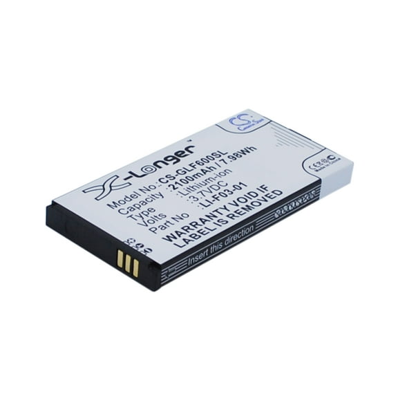 2100mAh LI-F03-01 Battery for GolfBuddy Platinum 4, PT4, DSC-GB600, GB3-PT4