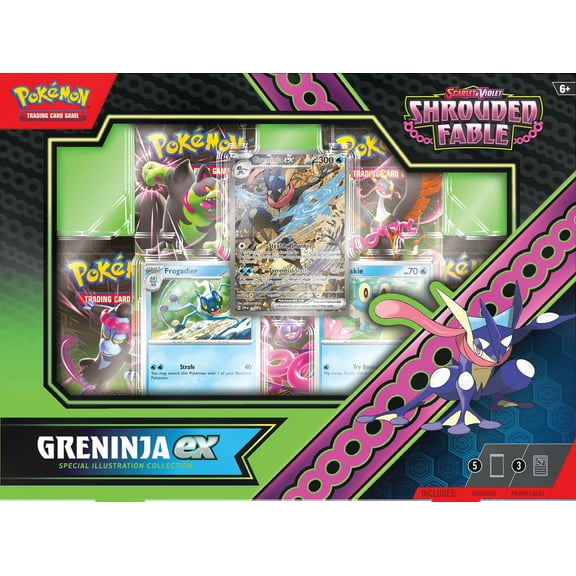 Pokemon Trading Card Games SV 6.5 Shrouded Fable Collection Greninja EX