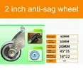 thumbnail image 3 of SUNFEX Furniture Caster Door Sag Support Wheels Door Bottom Support Wheel Load Bearing Wheel Hardware Platform Trolley Pulley, 3 of 8